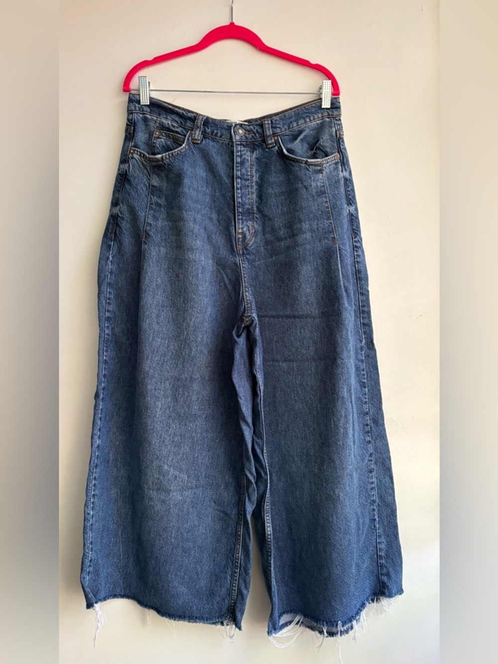 We The Free OLD WEST Slouchy High Rise Wide Leg Jeans• size 33🔥